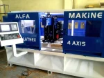 4 Axis 4 Unit Cnc Wood Lathe Machine - Image 5