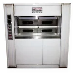90 Bread Capacity Turbo Pipe Black Oven
