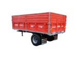 Single-Axle Double-Tired 6 Ton Dump Trailer - Image 2