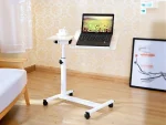 QQ 8A Laptop Stand Desk with Mouse Compartment and Tilt and Height Adjustment - Image 9