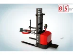 600 Kg 240 Cm Fully Electric Barrel Transport Turning Stacker - Image 4