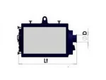 ÜRK-500 Counter-Pressure 500000 Kcal / Hour Hot Water Boiler - Image 2