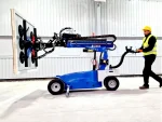 400 Kg Lifting Capacity Wheeled Glass Transport Robot - Image 3