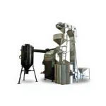 PLC System Roasting Machine for Cookies, Malt, Cocoa