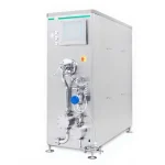 150 - 600 Litre / Hour Churn Pumped PLC Controlled Continuous Ice Cream Production Machine