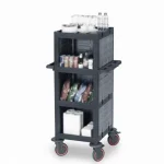 Plastic Cleaning Material Cart (53x72x136 cm)