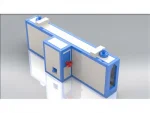 800X2300x12000 Mm Electric Tunnel Type Electrostatic Paint Oven