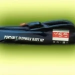 Art JIN Telescopic Poles Bagged Badminton Pole and Net Set