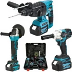 58W 5Ah Kırıcı Delici, Taşlama ve Somun Sökme Akülü Ultra 3'Lü Set