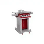 Rotary Leather Burning Machine with Three Heads for Saddlery