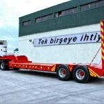 2-Axle Lowbed Trailer