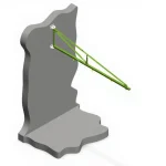 500 Kg (6 M) Capacity Wall-Mounted Jib Crane