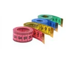 12 Pieces 1.5 Meter Colorful Classic Measuring Tape Transparent Box Standard Measuring Tape - Image 2