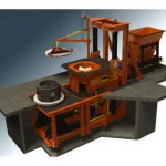 Fully Automatic Prefabricated Inspection Booth and Base Element Machine