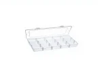 15 Grids Transparent Plastic Organizer With Adjustable Dividers - Image 3