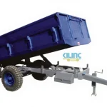 Sword Type Single Axle Trailer with Damper