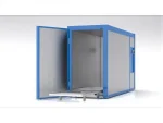 1200x3200x1500 mm Diesel/Gasoline Box Type Paint Oven