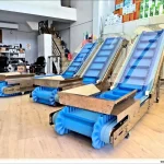 Paslanmaz Z Tipi PVC Bantlı Konveyör