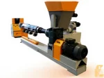 Ø100 140-220 Kg/Hour Plastic Recycling Granule Extruder