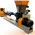 Ø100 140-220 Kg/Hour Plastic Recycling Granule Extruder