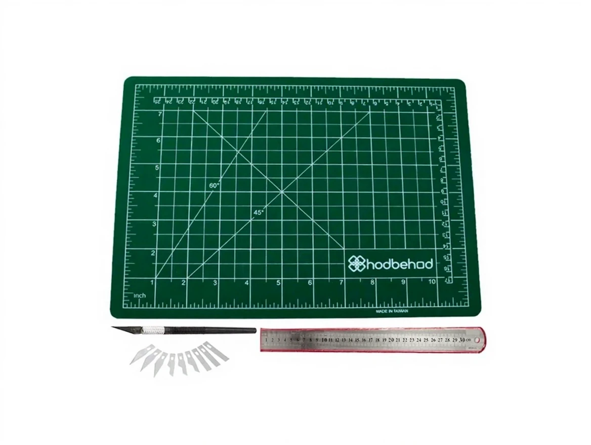 tt56kf1zx5rmy0cvjc3tzrpm48 A4 Size Self Healing Cutting Mat Set - Image 1