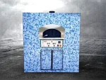 120x120 cm Rotating Base Gas Pizza Oven