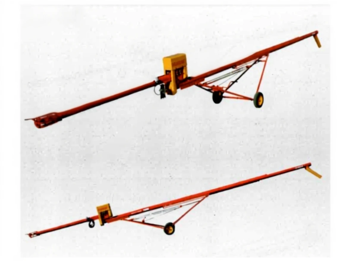 tx6gd7cqhnrmy0cvn9x9bkrfk4 ⌀16.5/(14100Mm) V Foot Step Electric Motor Driven Agricultural Screw Conveyor - Image 1