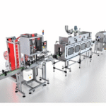 Label Positioning and Sticking Machine