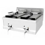 9x2 Litre Elektrikli Çift Hazneli Fritöz