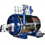SBBJ 2500 Spiral Water Tube 2500 Kg/Hour Steam Generator