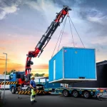 32 Ton (20.8 Mt.) Vehicle-Mounted Folding Boom Mobile Crane