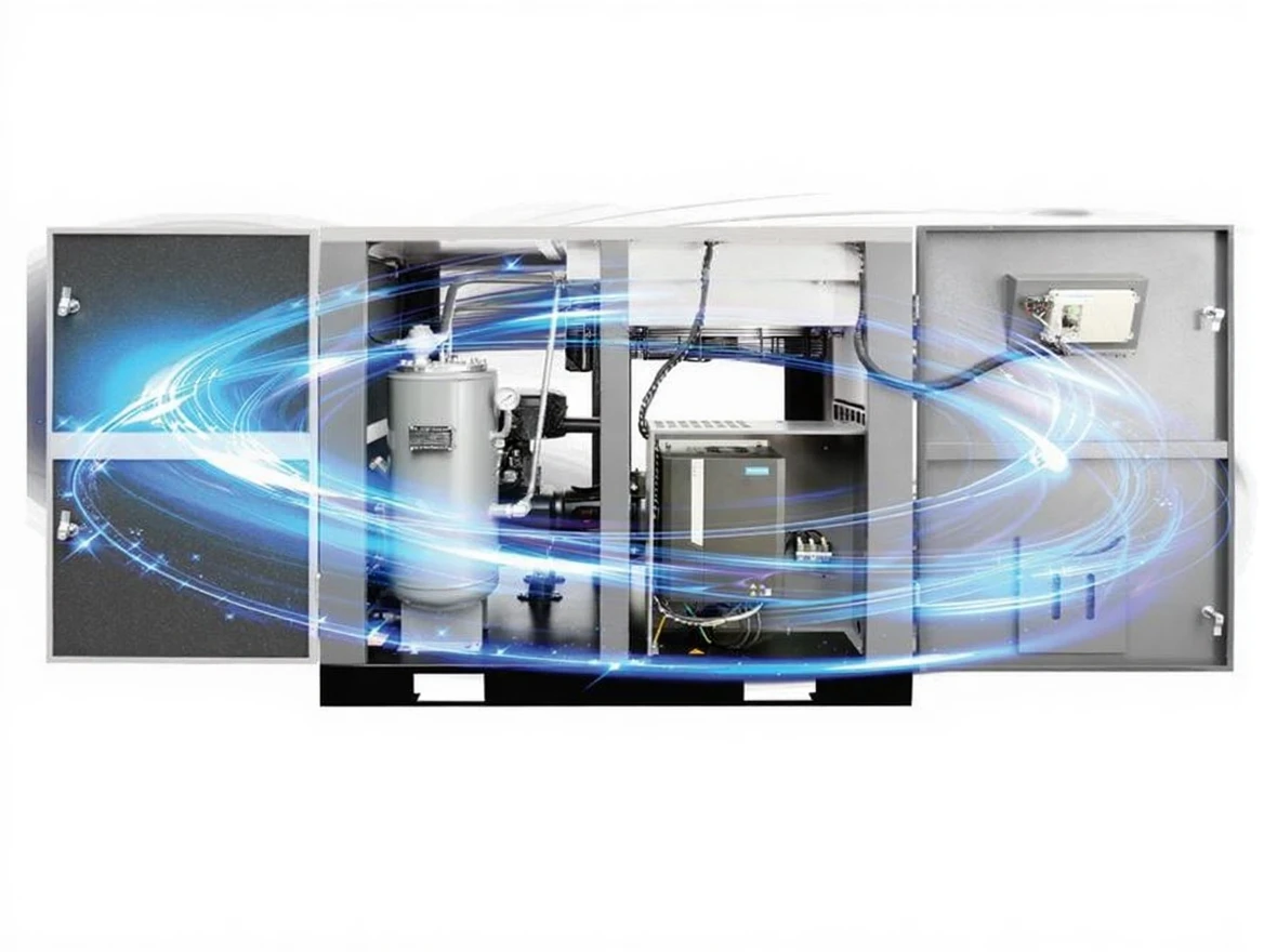 v916qarsnxrm80cv2h8rkxda40 40 Hp 30 kW Inverter Compressor - Image 1