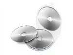 RS 60mm Round Blade Fabric Leather Vinyl PVC Paper Rotary Cutter and 5 Replacement Blades - Image 6