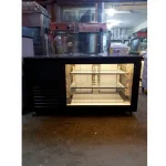 150X75x90cm Stainless Steel Wheeled Wedge Type Kebab Cabinet