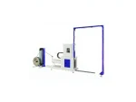 Semi-Automatic Pallet Strapping Machine with 72 pallets/hour Capacity
