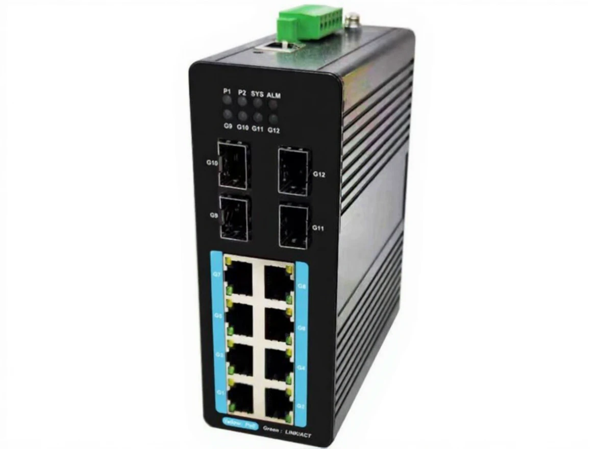 va1bpxwerxrmw0cvj86vfdrnb0 Longline Industrial Switch L3 Poe Gigabit Ethernet Full Managed Switch - Image 1