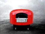 80x80 cm Rotating Base Electric Pizza Oven - Image 4