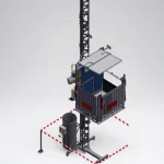 800 Kg Vertical Screw Platform