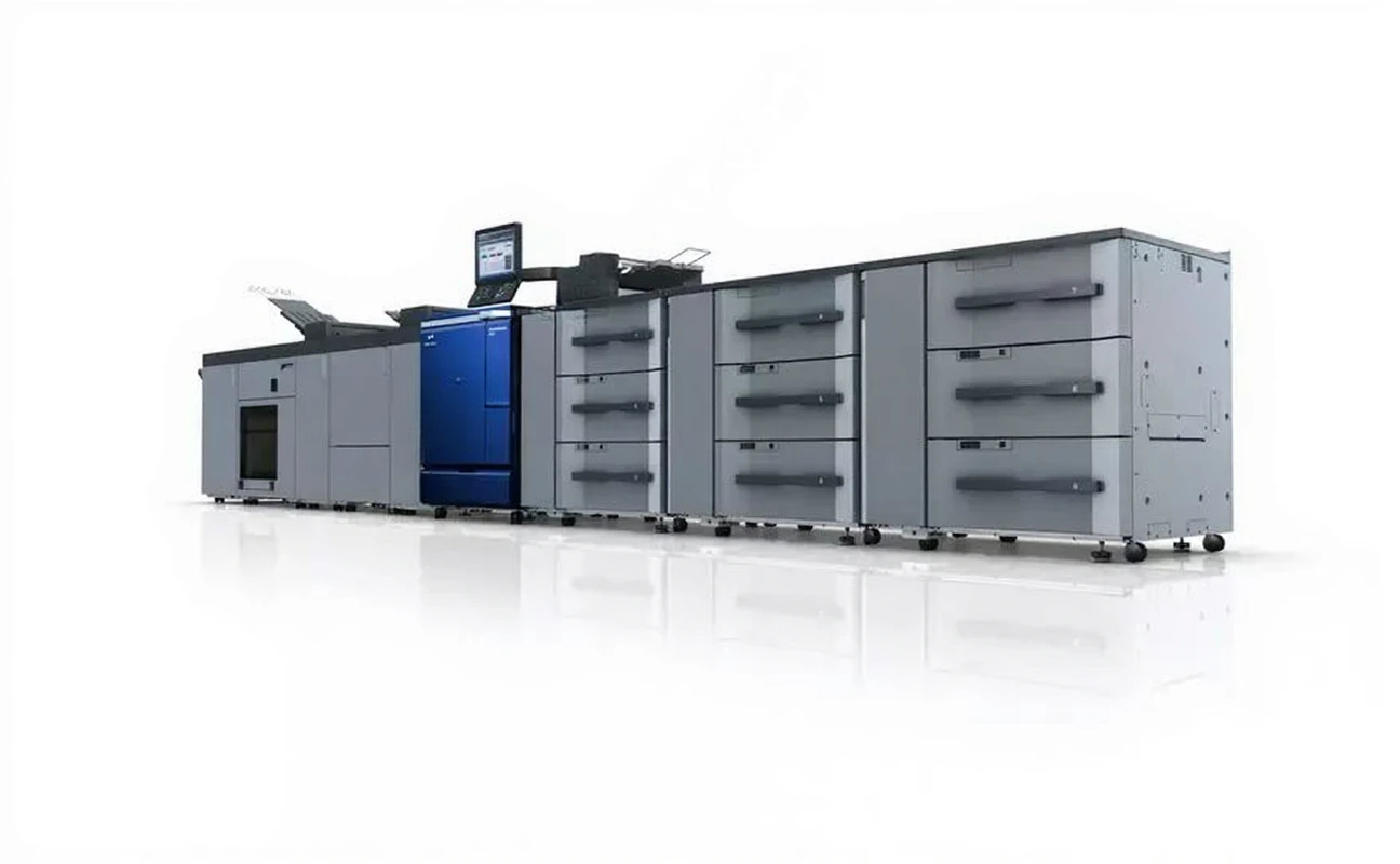 vaa00z96h9rmt0cvj8rtyzkjer Accuriopress C7100 100 Pages / Min Color Photocopier Machine - Image 1