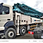Truck Mounted Concrete Pump 53 Meters - Everdigm 53Cx5