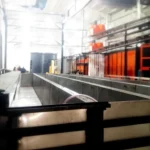 Top-Chain Conveyor Electrostatic Powder Coating Oven