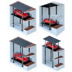 3200 Kg Hydraulic Stacked Parking Vehicle Elevator