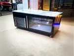 150X75x90cm Stainless Steel Wheeled Wedge Type Kebab Cabinet - Image 2
