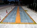60 Ton (3x16 m) Mobile Steel and Concrete Platform Weighbridge