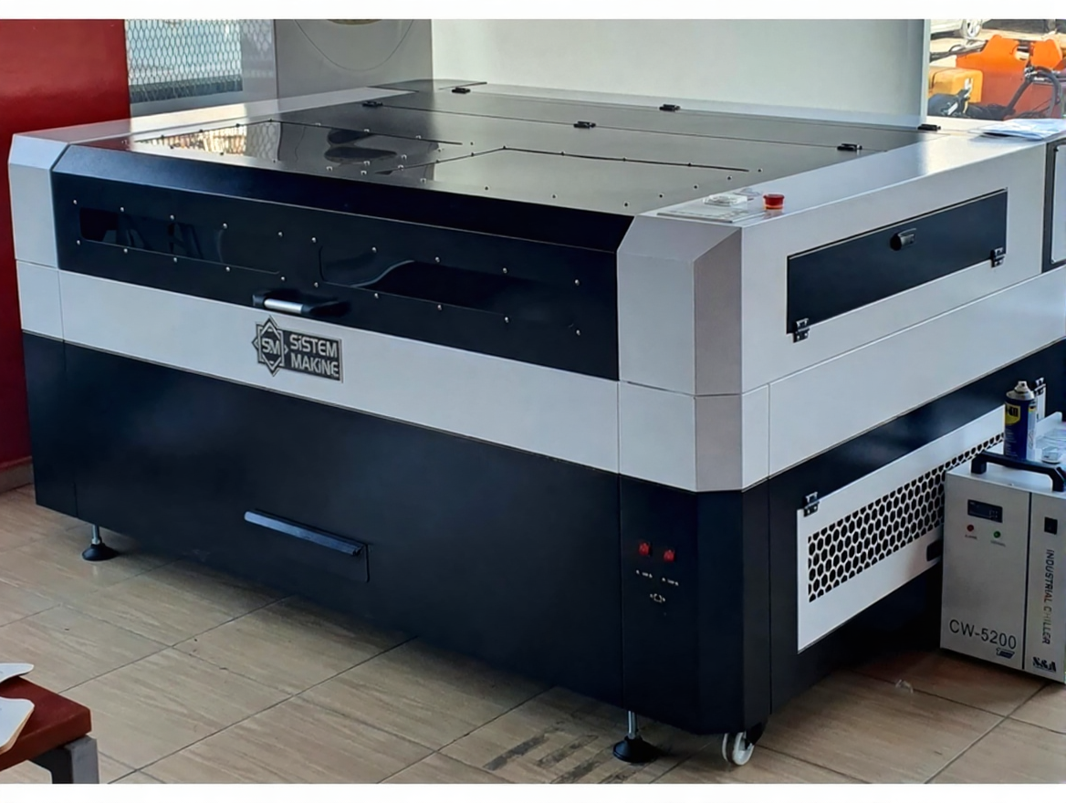 vjzqf1gxaxrme0ctmnbsphr2c0 1000 x 1600 150 Watt Dual Head Wood Laser Cutting Machine - Image 1