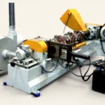 Ø75x45 mm 20-45 Kg/H Plastic Recycling Conical Granule Extruder