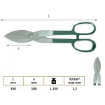 008 Right Flat Ventilation Sheet Cutting Scissors
