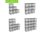 HOD 20 Compartment Multi-Purpose Metal Wire Cabinet Organizer - Image 3