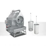 150 Kg / Hour Rotary Nut Roasting Machine