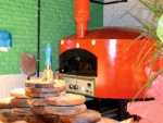 80x80 cm Rotating Base Electric Pizza Oven